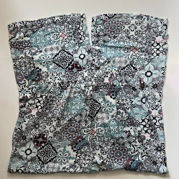 Classic Concepts Floral Pattern Elastic Waist Lightweight Casual Pants M NWOT - Picture 3 of 3